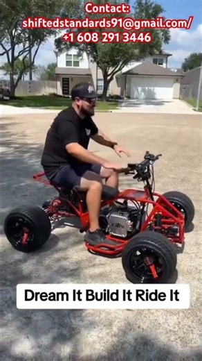2026 Shifted Standards Electric Mini Quad – FIRST RIDE!#shorts