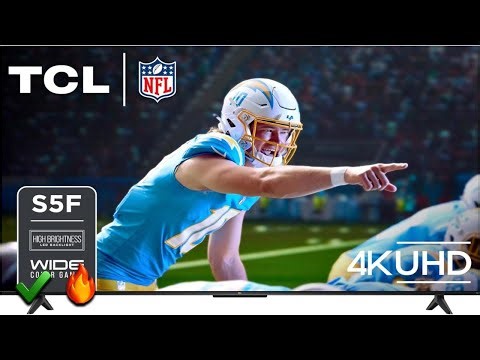 TCL 55 Inch Class S5 UHD 4K LED Smart TV with Fire TV - B0D4PD799H