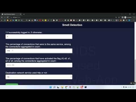 Smell Detection CNN Train Flask in Python Projects