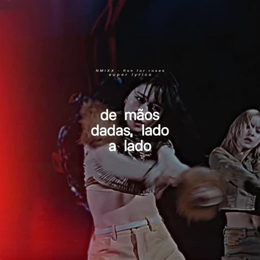 ☾ superlyrics on Instagram: "Run for roses de. #nmixx #lyrics #kpop #tipografias #tradução"