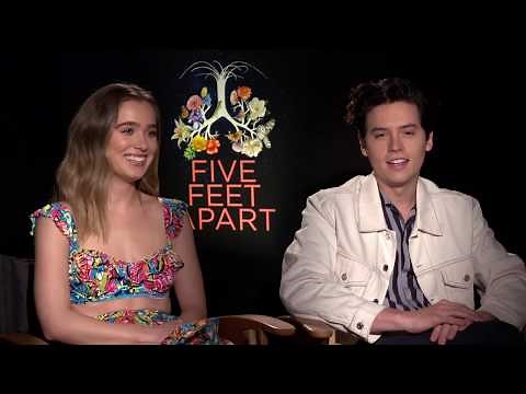 COLE SPROUSE, HALEY LU RICHARDSON, JUSTIN BALDONI Interview: Five Feet Apart