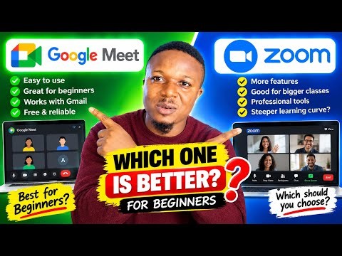 Google Meet vs Zoom for Beginners — I Tested Both! Here’s the Winner | Online Teaching