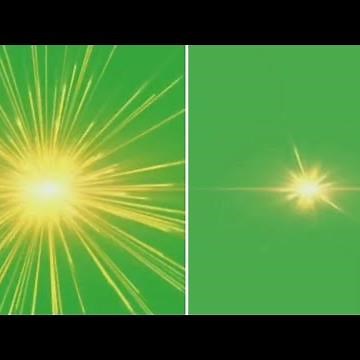 Green Screen Light Explosion Effect with Slow & Fast Motion || Chroma key Animation