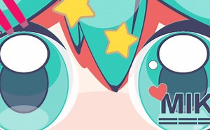 在pjsk资料卡捏了简笔画版的miku！