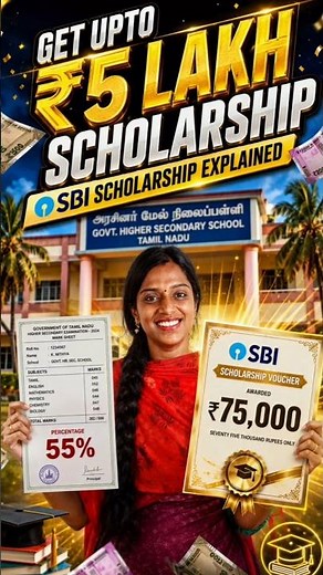 Students - Get Up to 5 Lakhs! SBI Scholarship 2026