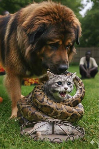 When a kitten is caught in the coils of danger | Miracles do happen! ✨🙏 #shorts