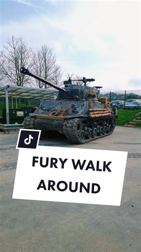 Fury Tank from the Movie 'Fury' in Real Life