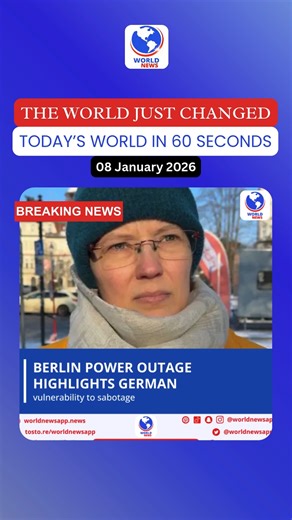 8 January 2026: Today's World  in 20 Seconds ⚡ - Everything you...