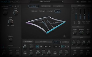 Modus by Physical Audio - Physical Modeling Synthesis Plugin VST3 Audio Unit AAX
