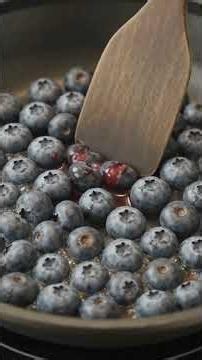 ¡EN 5 MINUTOS! Mermelada casera de Arándanos y Chía sin azúcar #postresfaciles #receta