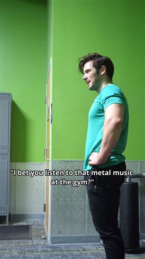 Aaron - Fitness Content Creator on Instagram: "More breakdowns more reps 😤 what's your go to lifting music? 📝 . . . . #fitinspo #music #gym #muscles #bodybuilding"