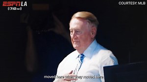 Remembering the legendary voice of a generation, Vin Scully. Join us now to celebrate his incredible life on the ESPN LA app 📲 App Store: apple.co/3EVLguY Google Play: bit.ly/ESPNLA_Android | ESPN Los Angeles