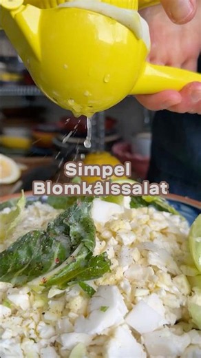 Super simpel blomkålssalat