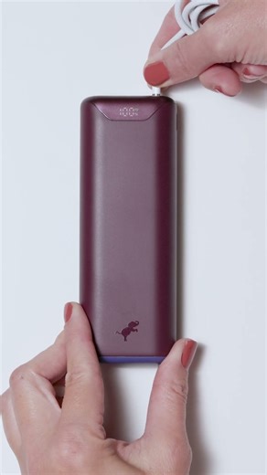 Nimble CHAMP Stretch Portable Charger | Retractable USB-C Cable