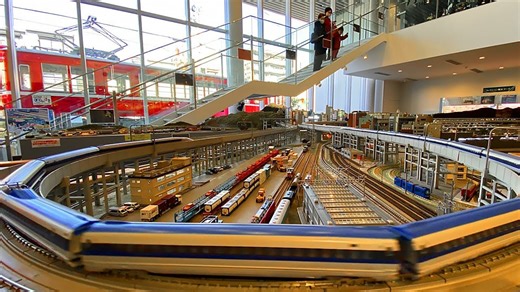 铁道爱好者的天堂：日本加藤模型中心东京火车模型店