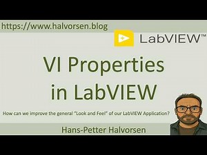 LabVIEW VI Properties