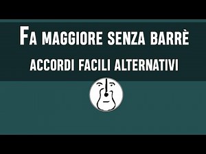 Easy Guitar Chords - F without Bar