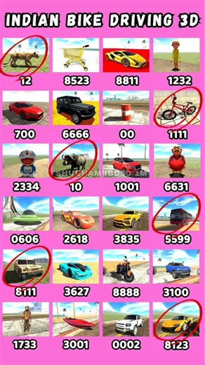 100% Real code 💥 Indian bike driving 3d all new cheat code update + plugin cheat code