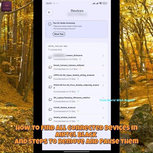 How to Find all Connected Devices in Airtel Black | Airtel Black में जुड़े Devices कैसे Remove करें