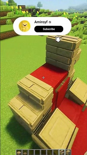 Minecraft King Throne 👑