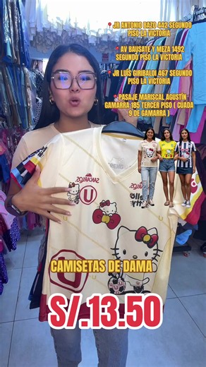 Camisetas de dama al por mayor S/.13.50 — Gamarra tiendas y envíos