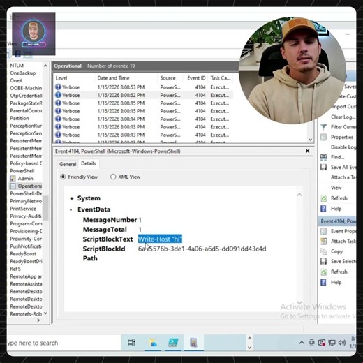This PowerShell Log Exposes Encoded Attacks