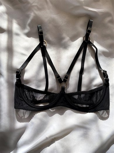 Open Cupless Bra for Large Bust Shelf Bra Open Quarter Cup Bra Cupless Lingerie Half Bra Open Uncensored See Through Bras - Etsy