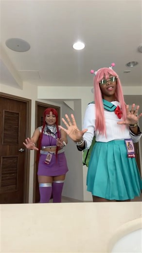 Starfire; my dance partner in crime ￼😈 #starfire #starfirecosplay #teentitans #teentitansgo