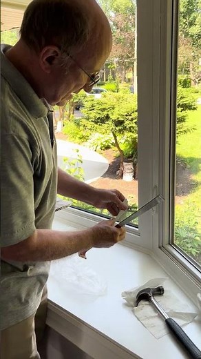How to unlock casement window when lock handle is broken in locked position