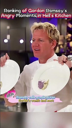Ranking of Gordon Ramsay's Angry Moments in Hell's Kitchen