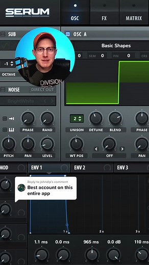 Creating Flume's Tennis Court Drop Synth with Serum Tutorial