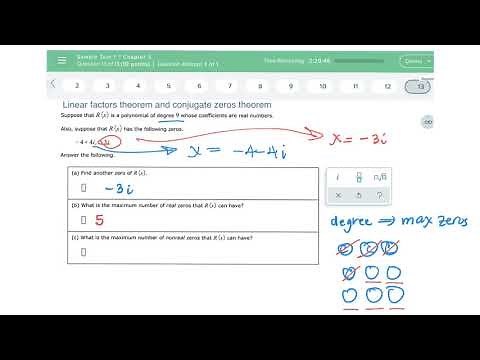 Linear factors theorem and conjugate zeros theorem