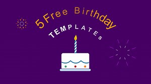 Happy Birthday After Effects Templates and Greenscreen Videos