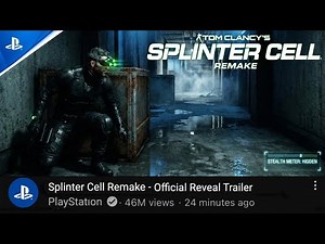 Splinter Cell Remake (2025) - First Trailer | Sam Fisher Gameplay | Ubisoft | Concept