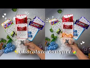 DIY Chocolate Pun Cards Bouquet 🍫💐✨