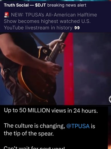 Upwards of 50 million 🙌 👏 👏👏