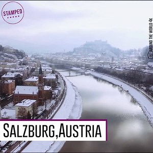 Salzburg in Austria is Stunning 😍 Salzburg is the stuff of fairytales. The joke 'If it's baroque, don't fix it' is a perfect maxim for Salzburg: the story-book Altstadt (old town) burrowed below steep hills looks much as it did when Mozart lived here 250 years ago. Beside the fast-flowing Salzach River, your gaze is raised inch by inch to graceful domes and spires, the formidable clifftop fortress and the mountains beyond. It's a backdrop that did the lordly prince-archbishops and Maria proud. 