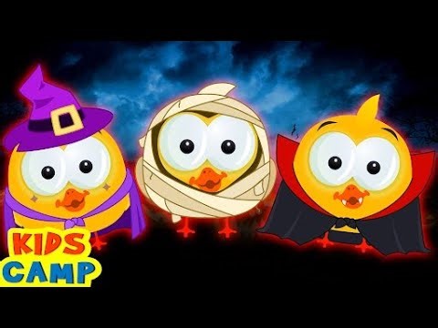 Lucky Ducky Halloween Finger Family | Halloween Songs And Nursery Rhymes | KidsCamp