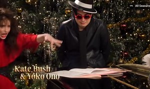 Last night's Saturday Night Live on US television featured a brief Kate Bush impersonation from Sarah Sherman, duetting with Yoko Ono (Bowen Yang in his last appearance on the show). You can watch the full "Random Duet Christmas Spectacular" sketch here: https://youtu.be/1Tev6Q4AvUE | Kate Bush