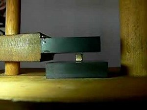 Magnetic levitation experiment