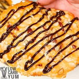 440K views · 79 reactions | The main ingredients, nuts and cheese are the perfect way to enjoy the Year of the Metal Rat - Nutty Cheese Crisps! Get the PRINTABLE RECIPE here -> https://lowcarbyum.com/cheese-crisps-recipe/ | Low Carb Yum | Facebook