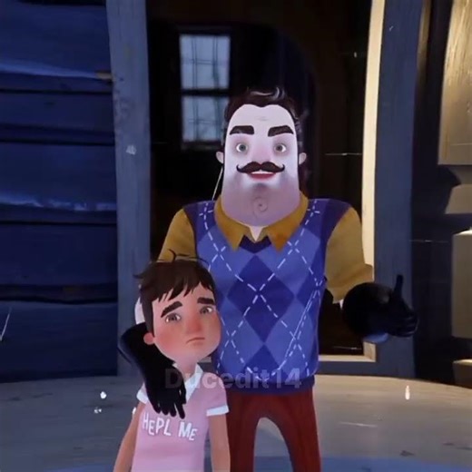 Hello neighbor 2 - Mr Peterson edit☠️🥶 #edit #helloneighbor #shorts