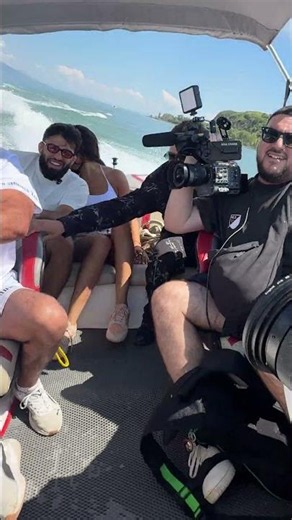 Arman Tsarukyan and Nina Drama go on a wild boat ride in Armenia