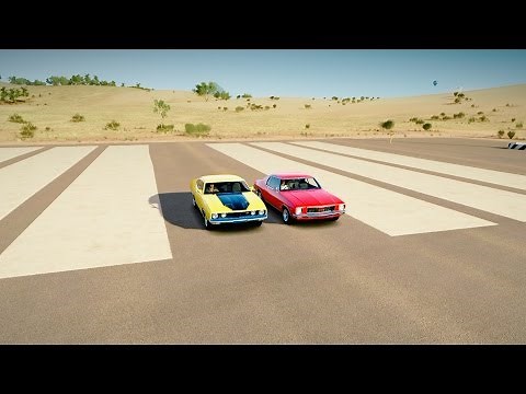Ford XB FALCON GT vs Holden HQ MONARO GTS 350 - DRAG RACE | Forza Horizon 3