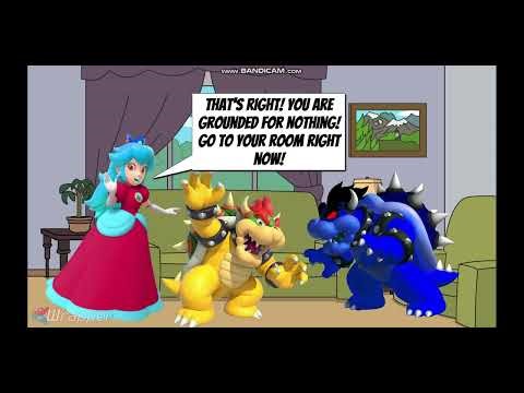 Dark Bowser Gets Grounded for Nothing