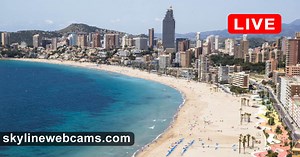 Time-lapse Benidorm - Playa de Poniente