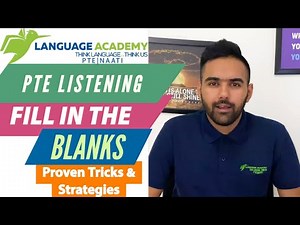 PTE Listening Fill in the Blanks | In-Depth Explanation, Tricks, and Strategies by Language Academy