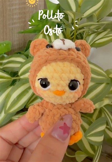 Que pollito más tierno 🤭🐣 #pollitocrochet #pollitos | Animal Crochet