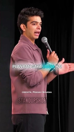 When Excuses get Wrong?😂 Standup Comedy by Pranav Sharma #shorts