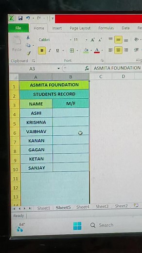 Learn how to keep your data clean, consistent, and error-free with this step-by-step guide on Data Validation. 🧹🔍 In this video you learn the secrets of creating dropdown lists, setting validation rules, and ensuring data accuracy like a pro! 🎯💻 Don't forget to like, share, and save for your next data-driven project! 🚀 #asmitafoundation #NGOs #tricks #computer #learning #online #skills | Asmita Foundation